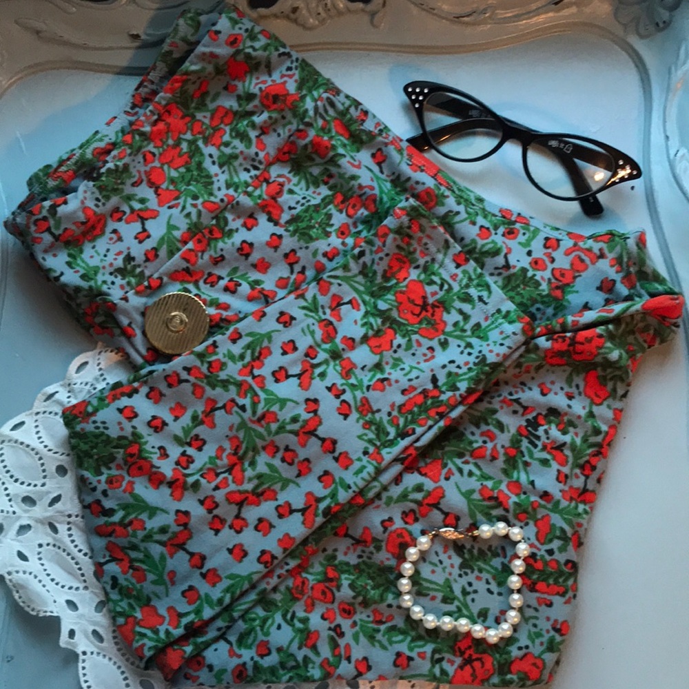 LulaRoe floral leggings